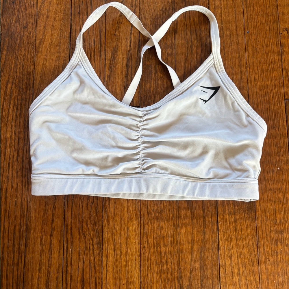 Gymshark Light Cream Sports Bra